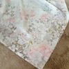 Flowery White Scarf