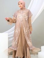 Aruna Gown in French Beige - Image 2