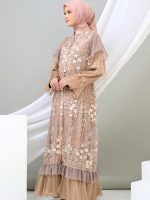 Aruna Gown in French Beige - Image 6