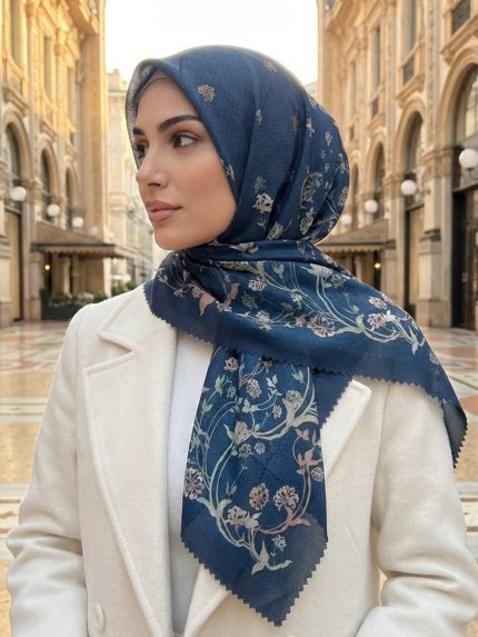 Blooming Royale in Navy