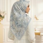 Flora Impressionism in Ice Blue