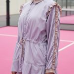 Lilac Rally Ruffle Jacket