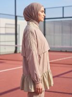 Rosé Peplum Jacket - Image 2