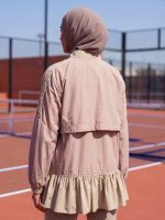 Rosé Peplum Jacket - Image 3